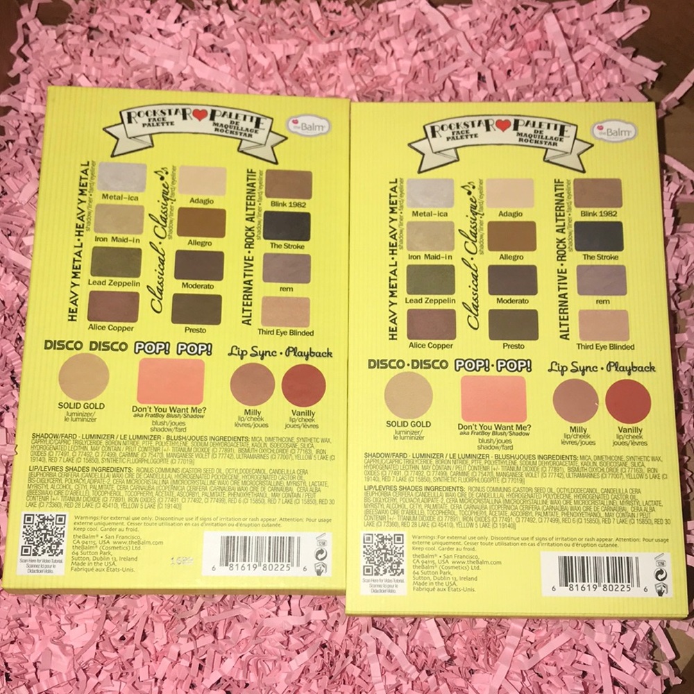 🚨BOGO50🚨‼️LAST ONE‼️🆕🎸 theBalm Balm Jovi Rockstar Face Palette - Picture 8 of 9
